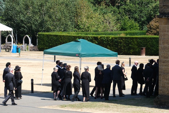 Family, friends and colleagues attend funeral of former MP Ann Widdecombe