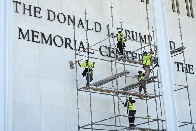 Trump’s name to be re-added to the Kennedy Center with a slight adjustment