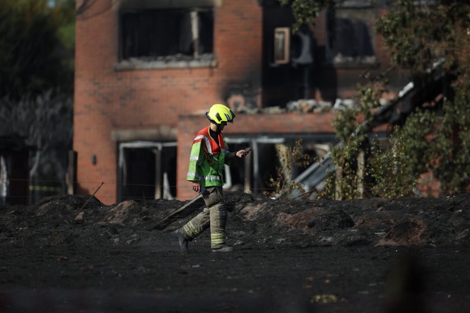 Dozens of homes destroyed in massive West Midlands fires