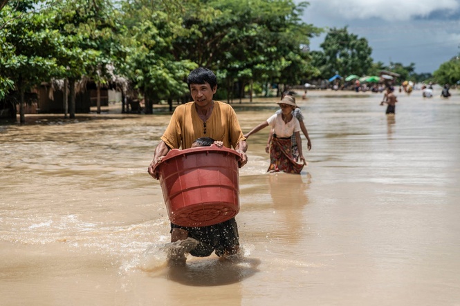 Myanmar diarrhoea outbreak sees hundreds hospitalised amid monsoon flooding and civil war