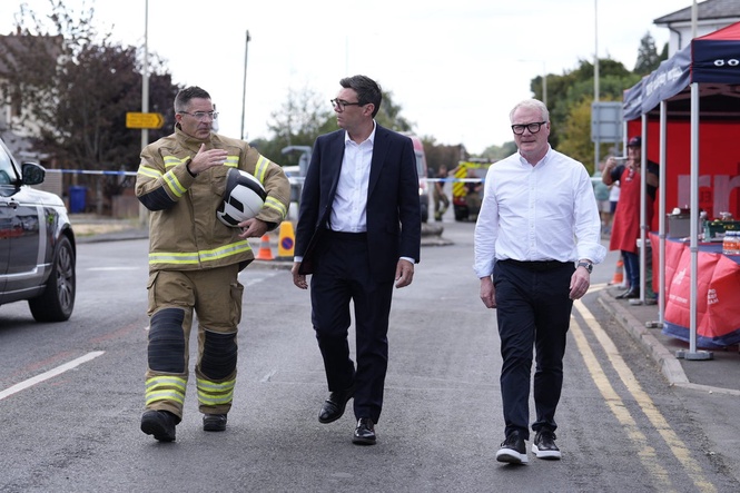 Don’t light fires in ‘tinderbox’ Britain, says Andy Burnham before farms meeting