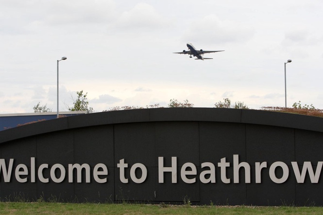 Heathrow Airport warns passengers not to travel by road after flooding