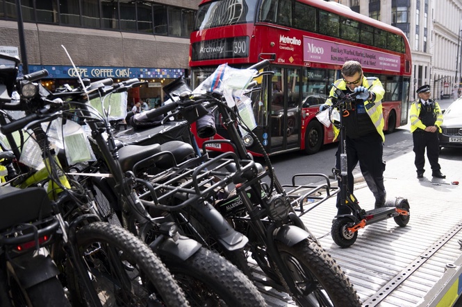 Police seizures of ‘menace’ e-bikes leap 83% in a year