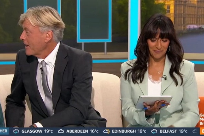 Good Morning Britain’s Richard Madeley calls out weather presenter after she’s late for bulletin
