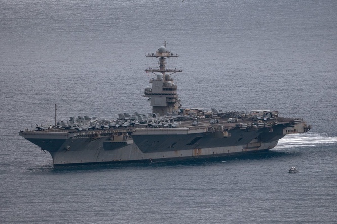 Critics blast Navy’s ‘beauty pageant’ redesign of aircraft carriers because Trump likes how the old ones looked