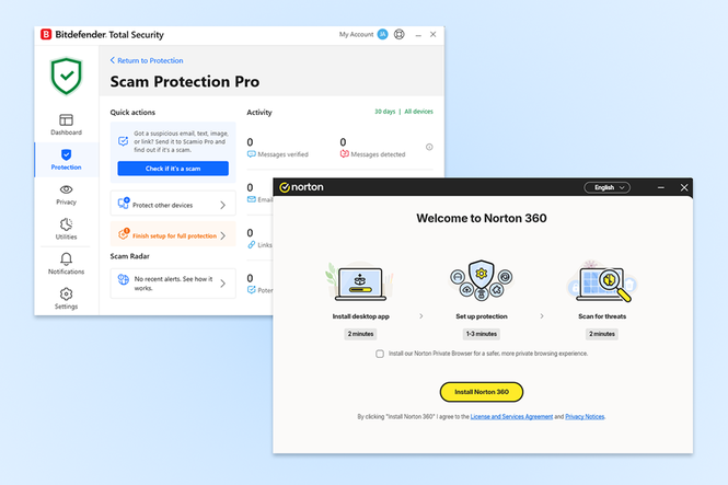 Bitdefender vs Norton: An expert comparison of the two antivirus services