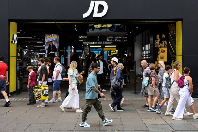 JD Sports sales hit as cost of living crisis sees shoppers shun trainers