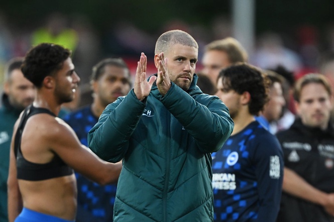 Brighton frustrated in Arctic Circle as Conference League play-off tie hangs in the balance