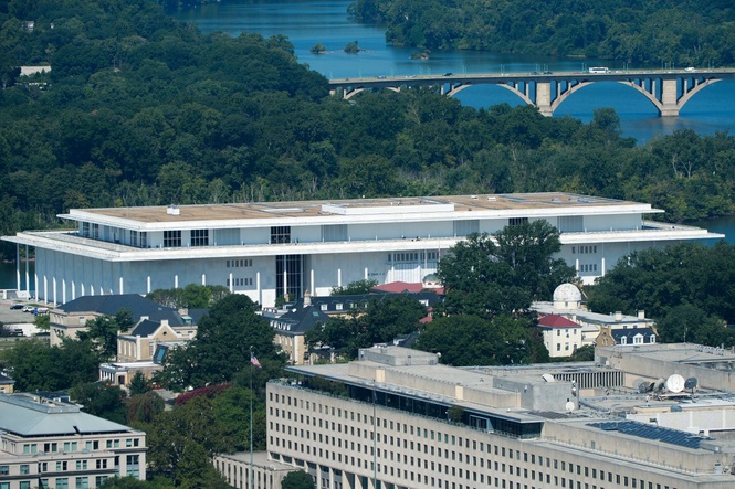 Federal court is asked to block Kennedy Center from returning Trump's name to building