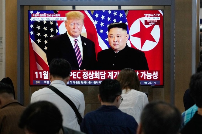 North Korea commissions 2nd naval destroyer as US, South Korea and Japan begin a military drill
