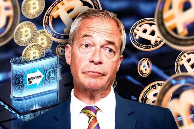 Revealed: Reform rakes in £20m in donations from crypto investors