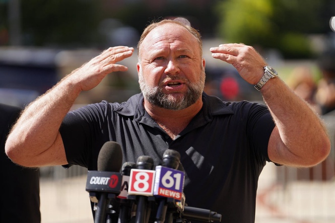 Alex Jones sees $50 million verdict for false Sandy Hook school shooting claims slashed