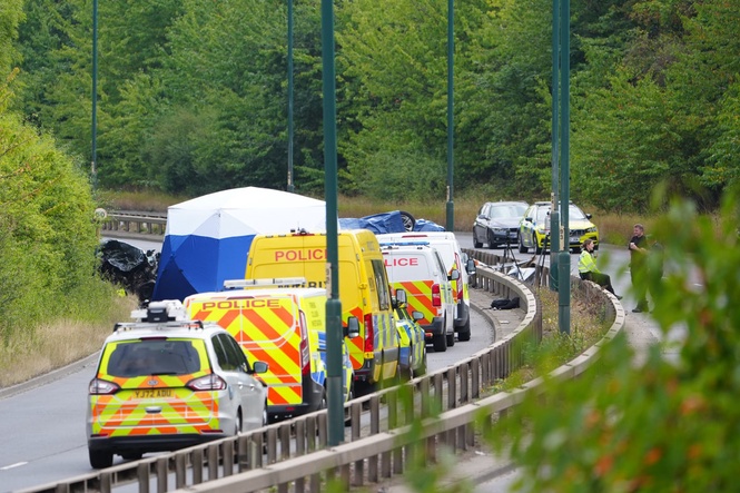 Victims of A66 crash confirmed as two police officers and five members of public