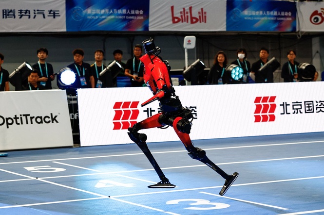 Humanoid robot smashes Usain Bolt’s 100m record at Beijing’s ‘robot Olympics’
