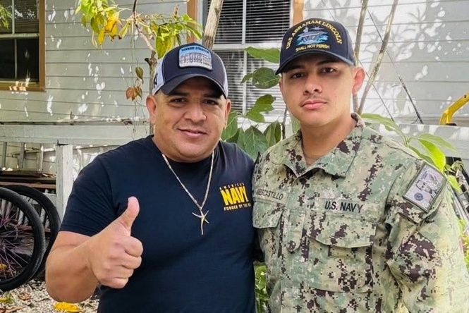 Father of USS Lincoln sailor released from ICE custody after arrest while son was deployed to Iran war