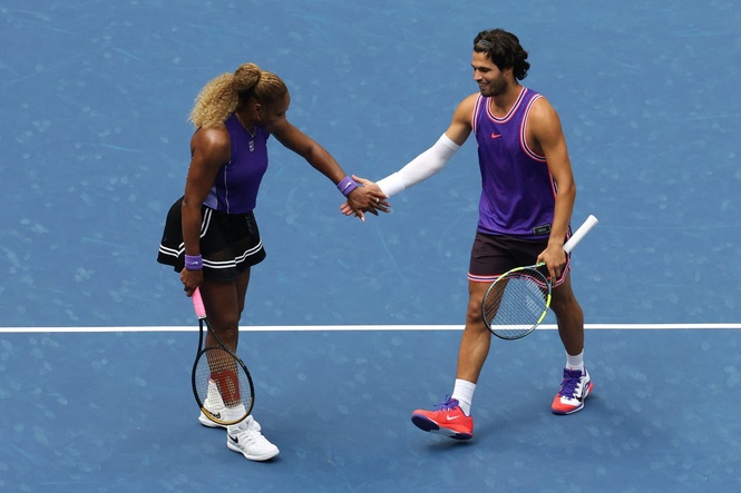 Serena Williams and Carlos Alcaraz knocked out of US Open doubles