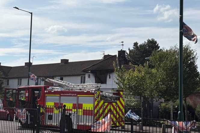 Two dead in house fire near Middlesbrough as police launch murder investigation
