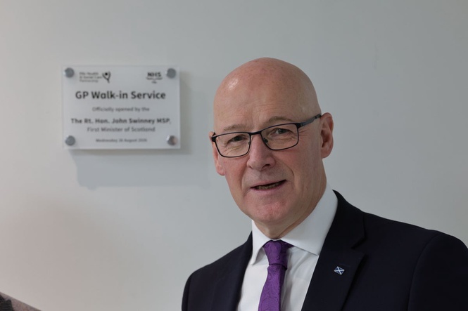 Swinney ‘surprised’ Burnham not coming to Scotland on listening tour