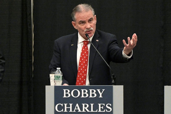 Maine GOP governor candidate says he wants Trump’s border czar to send ICE to polls