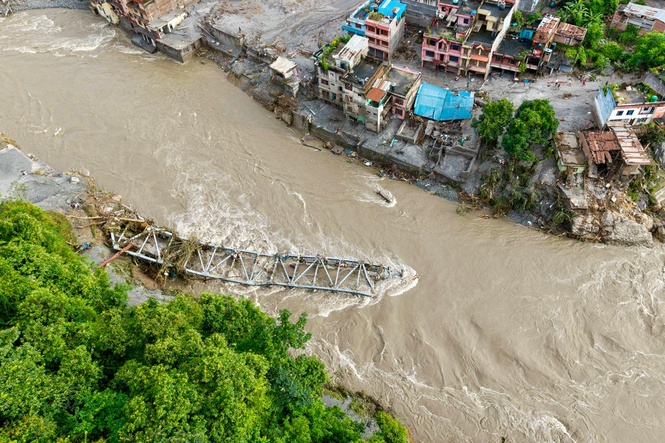 Nepal flash floods mapped: Where deadly floods hit along Tibet border