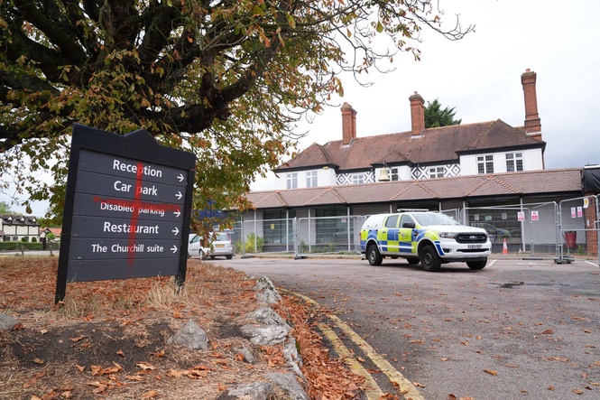 Number of asylum seekers living in hotels halved