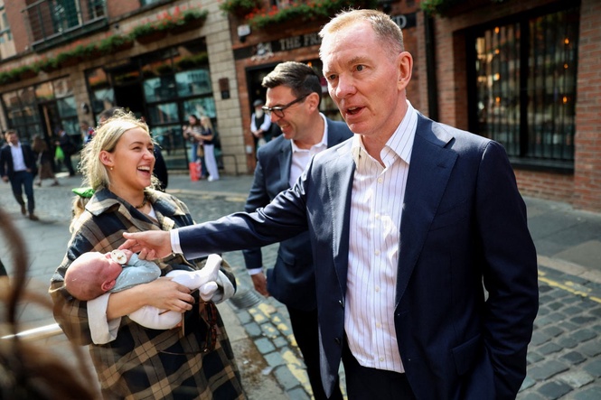 Burnham Irish unity remarks were not a mistake, Sir Chris Bryant says