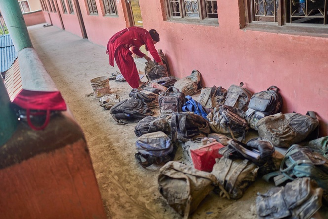 Saved by a lunch break: Thousands of children protected by quick-thinking teachers in Nepal floods