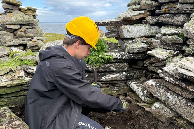 Pupils from King’s former school discover ‘1,000-year-old Viking church’ on uninhabited island