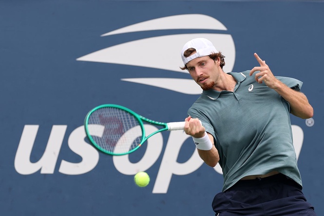 British qualifier wins his first-ever Grand Slam game at US Open