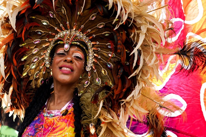 Photos show revelers celebrating Caribbean culture at London's Notting Hill Carnival