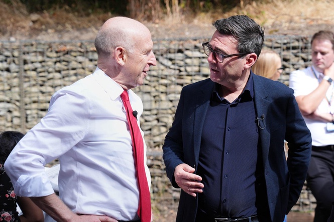 Andy Burnham says he appointed Chancellor ‘because of his commitment to defence’