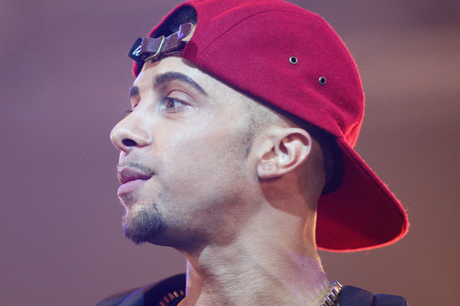 N-Dubz star Dappy slaps audience member at gig after they pull down his trousers