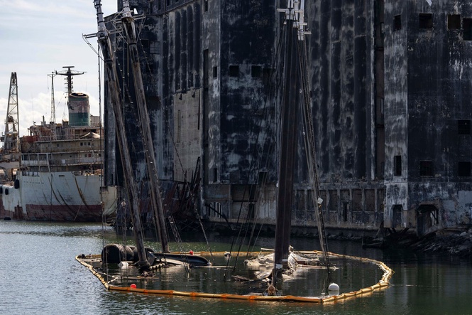 Schooners that graced a Maine-themed quarter or hosted Cousteau rest at the bottom of a NYC canal