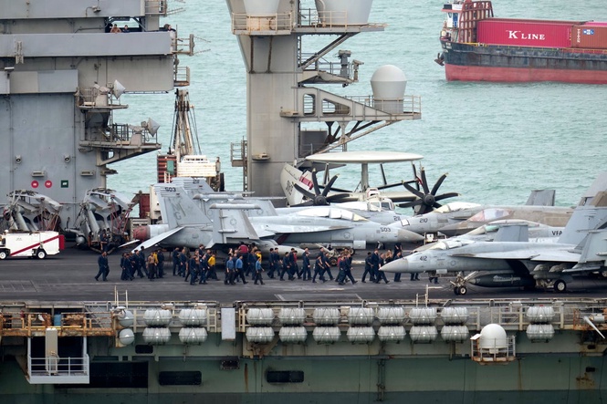 Sailors on USS Abraham Lincoln describe ‘the worst deployment that they have ever experienced’ as they dock in Thailand