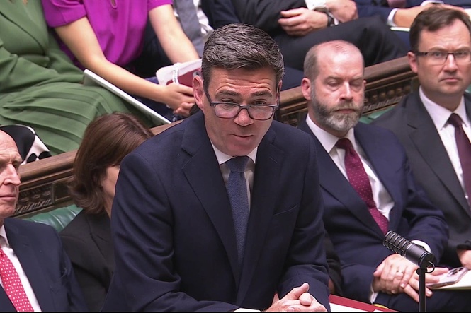 Andy Burnham blames rising debt costs on Tory record at first PMQs