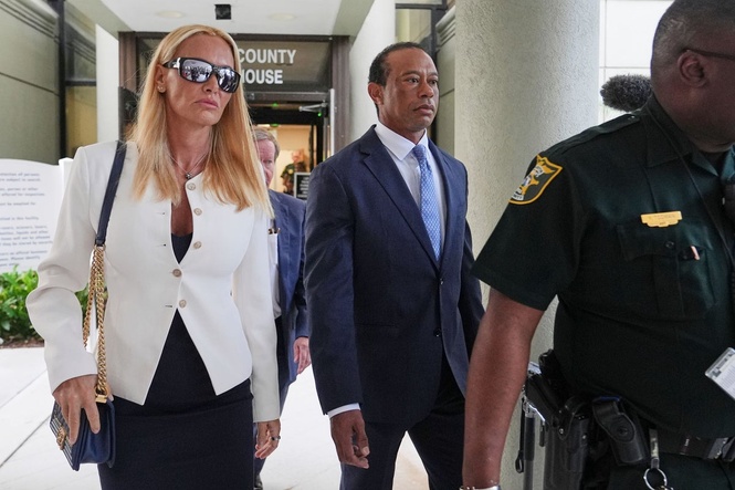 Who is Vanessa Trump? Tiger Woods supported by girlfriend at plea change hearing
