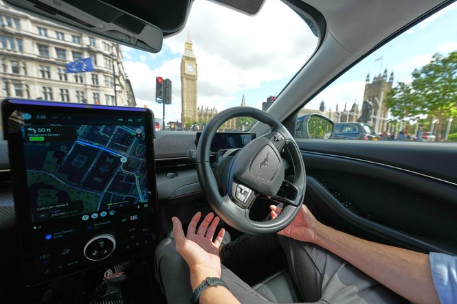 Robotaxi service debuts on London's busy streets as Europe weighs more self-driving vehicles