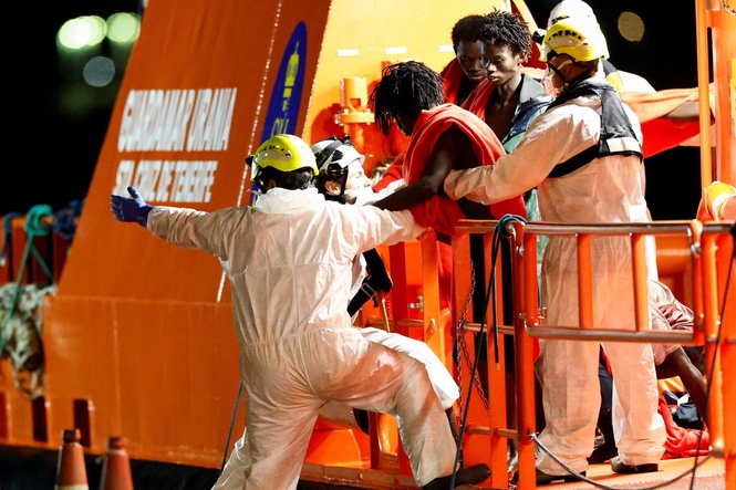 Baby among at least 80 feared dead after boat found adrift off Canary Islands following 26 days at sea