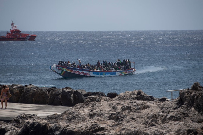 Dozens feared dead after migrant boat found adrift off Canary Islands