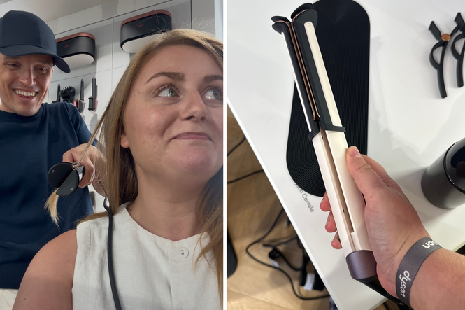 Dyson has completely overhauled its straightener – it delivers serious shine