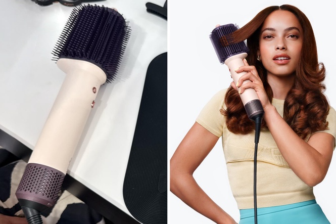 Dyson launches new ‘pear-shaped’ hot brush that’s £380 less than the airwrap