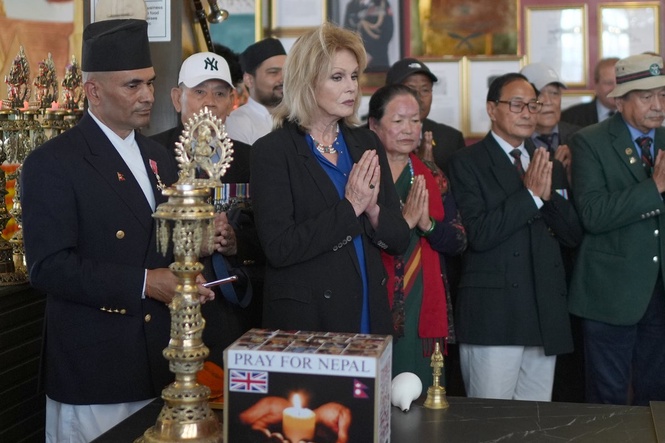 Joanna Lumley says ‘heartbreaking’ Nepal floods ‘could have been predicted’