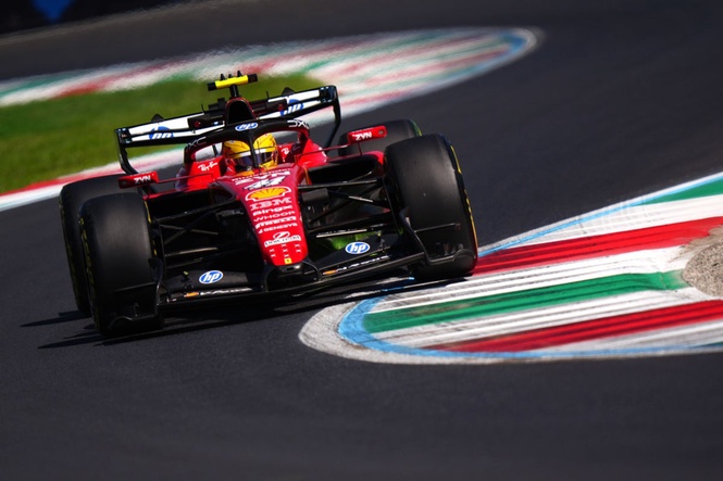 Charles Leclerc heads Lewis Hamilton in Italian Grand Prix practice