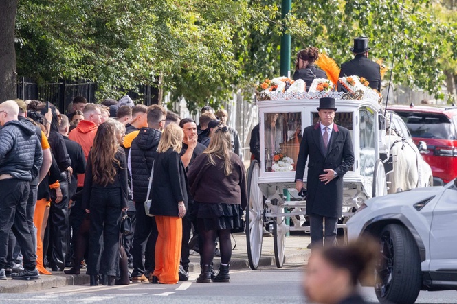 Police give update after hundreds gather at first funeral for A66 crash victim in Middlesbrough