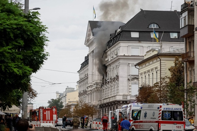Russian drone strikes Ukraine ‘MI5’ headquarters ahead of US peace talks