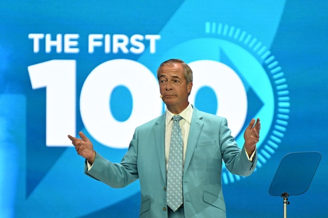 Reform will ‘make mistakes’, says Farage after conference marred by donor row