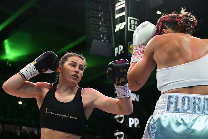 Katie Taylor vs Flora Pili LIVE: Fight result and reaction as Irish icon retires with victory at Croke Park