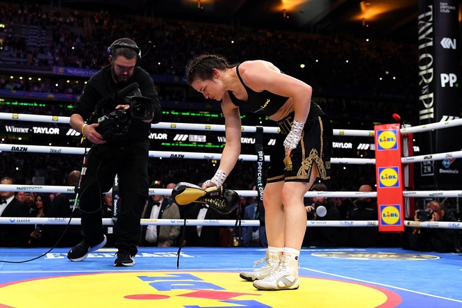 Katie Taylor’s farewell was a night of magic, impossibility and buried hatchets