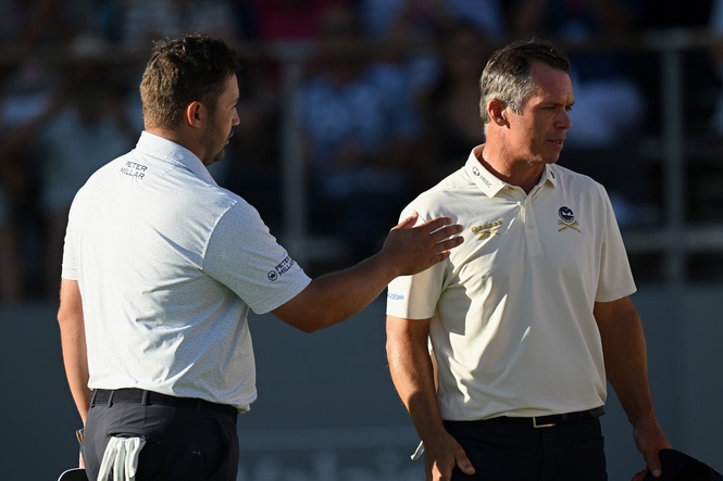 Paul Casey dramatically beaten in European Masters play-off after emotional prize money pledge
