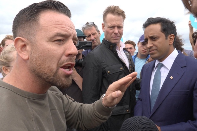 Why Patriot Platform founder Daniel Thomas confronted Reform’s Zia Yusuf in Portsmouth